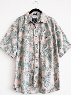 Vintage Chaps Ralph Lauren Tropical Hawaiian Shirt XL